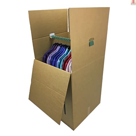 moving boxes for hanging clothes